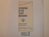 1971 Literature of the Scout Movement Catalog