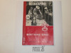 Beekeeping Merit Badge Pamphlet, Type 6, Picture Top Red Bottom Cover, 5-60 Printing, reinforced spine for library use