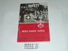 Safety Merit Badge Pamphlet, Type 6, Picture Top Red Bottom Cover, 5-60 Printing