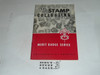 Stamp Collecting Merit Badge Pamphlet, Type 6, Picture Top Red Bottom Cover, 5-55 Printing