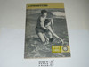 Lifesaving Merit Badge Pamphlet, Type 8, Green Band Cover, 5-78 Printing