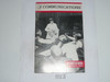 Communications Merit Badge Pamphlet, Type 9, Red Band Cover, 11-88 Printing