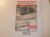 Leatherwork Merit Badge Pamphlet, Type 9, Red Band Cover, 3-80 Printing