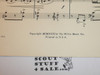 1931 Young America Sheet Music, by John Thompson, Boy Scout