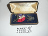 Eagle Scout Medal, Robbins 2B, 1930-1933, Finely Detailed front, in box, Outstanding condition