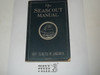 1937 The Sea Scout Manual, Fifth Edition, 4-37 Printing, Near MINT
