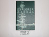 1952 Explorer Scout Manual, First Edition, 3-52 Printing