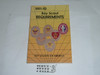 1991-1993 Boy Scout Requirements Book, 8-91 Printing