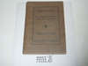 1922 Second Biennial Conference of Scout Executives Book