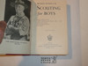 1955 Scouting for Boys, By Lord Baden-Powell, 29th printing 9-55 Hardbound with dust jacket