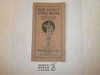 1930's Cincinnati Council Boy Scout Songbook, Camp Edgar Friedlander
