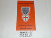 Protestant, Information Folder on Church-Scout Award God and Country, 4-54 printing