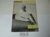 Canoeing Merit Badge Pamphlet, Type 8, Green Band Cover, 3-73 Printing
