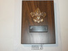 1970's Boy Scout Award Plaque, New in Box
