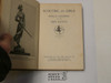 1924 Scouting for Girls, Official Girl Scout Handbook, hardbound, 5th printing