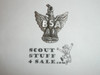 Eagle Scout Pewter Pendant, approx 2" wide