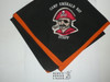 1980's-1990's Camp Emerald Bay STAFF Neckerchief, Orange Piping