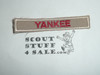 Interpreter Strip - Yankee, tan twill