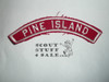 PINE ISLAND Red and White Community Strip