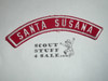 SANTA SUSANA Red and White Community Strip