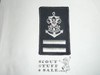 Sea Scout Rank Patch, Ordinary on Blue Twill with r/e