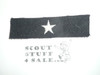 Sea Scout Position Patch, Sea Scout Ship Officer Rating Strip on blue felt