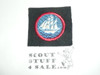 Sea Scout Explorer Long Cruise Patch, blue felt