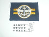 Explorer Scout, Crew Leader Position Patch, Blue twill, 1940's