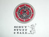 Sea Scout Position Patch, Quartermaster on red twill, 1988-2010