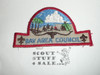 Bay Area Council Patch (CP), Texas - HAT Patch, Blue Letters, Scarce, Lite Use
