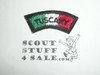 Transatlantic Council Camp Tuscany Segment for wear around Council Patch