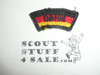 Transatlantic Council Camp Dahn Segment for wear around Council Patch