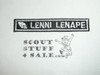 Order of the Arrow Lenni Lenape Interpreter Strip, black
