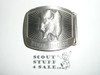 Wood Badge Buffalo Patrol Pewter Belt Buckle