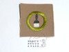 Painting - Type A - Square Tan Merit Badge (1911-1933), black striped back