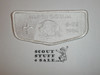 Philmont Scout Ranch, Wapsu Sisilija Ghost Flap Patch, white