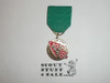 Onaquispasippi Trail Medal, Illini Lodge #55 Order of the Arrow, Camp Robert Drake, Prairielands Council, green ribbon
