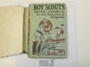 Boy Scouts With Joffre or In the Trenches in Belgium, by V. T. Sherman, 1912 First Edition, Hardbound with dust jacket, Boy Scout Story Book, green binding