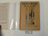 Rick and Ruddy in Camp, by Howard R. Garis, 1921 First Edition, Hardbound with dust jacket, Boy Scout Story Book
