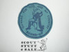 Round-up Patch, Generic BSA issue, Blue FELT, Blk bdr, Onward for God and My Country