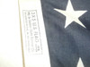 Original 50 star United States Flag, dyed stripes and stars, 3'x5', FLG11