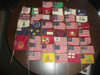 Assortment of 43 different Historical USA Flags for decoration or banquet table tops