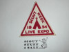 Crescent Bay Area Council, 1954 Scout Week Live Expo Patch