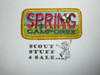 Spring Camporee Patch, Generic BSA issue, rectangle