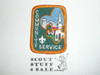 Community Service Patch, Generic BSA Activity, green twill