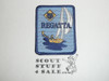 Regatta Patch, Generic BSA Cub Scout Patch, lt blue twill