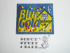 Blue & Gold Dinner Patch, Generic BSA Cub Scout Patch, navy twill