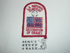Los Angeles National Cemetery Grave Decoration Patch, Los Angeles Area and Western Los Angeles County Councils, 1980