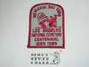 Los Angeles National Cemetery Grave Decoration Patch, Los Angeles Area and Western Los Angeles County Councils, 1989