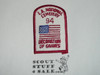 Los Angeles National Cemetery Grave Decoration Patch, Los Angeles Area and Western Los Angeles County Councils, 1994